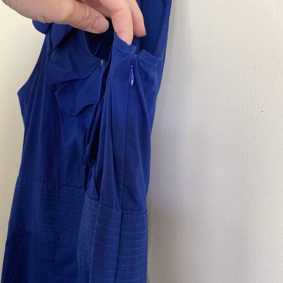 Express Design Dress 12 Blue with Pockets - Picture 5 of 8